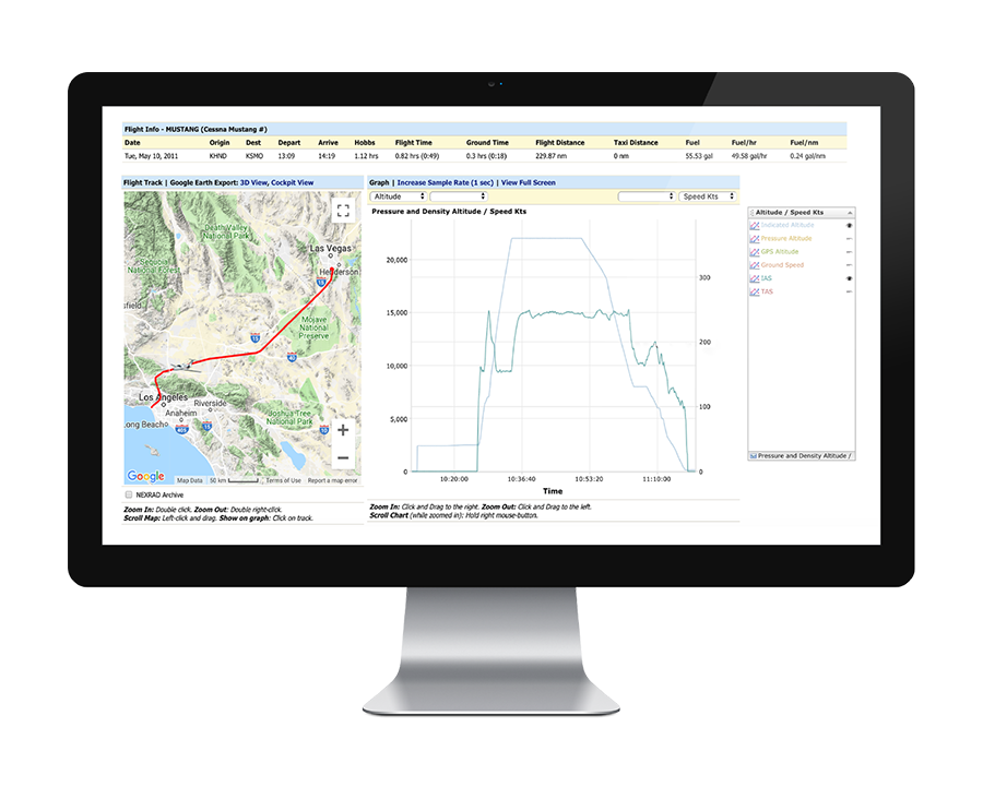 FlightData.com - Desktop Example FlightData.com - Desktop Example